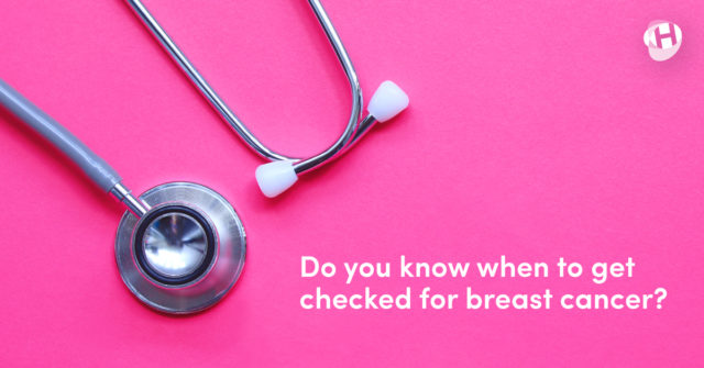 Know When to Get Checked for Breast Cancer