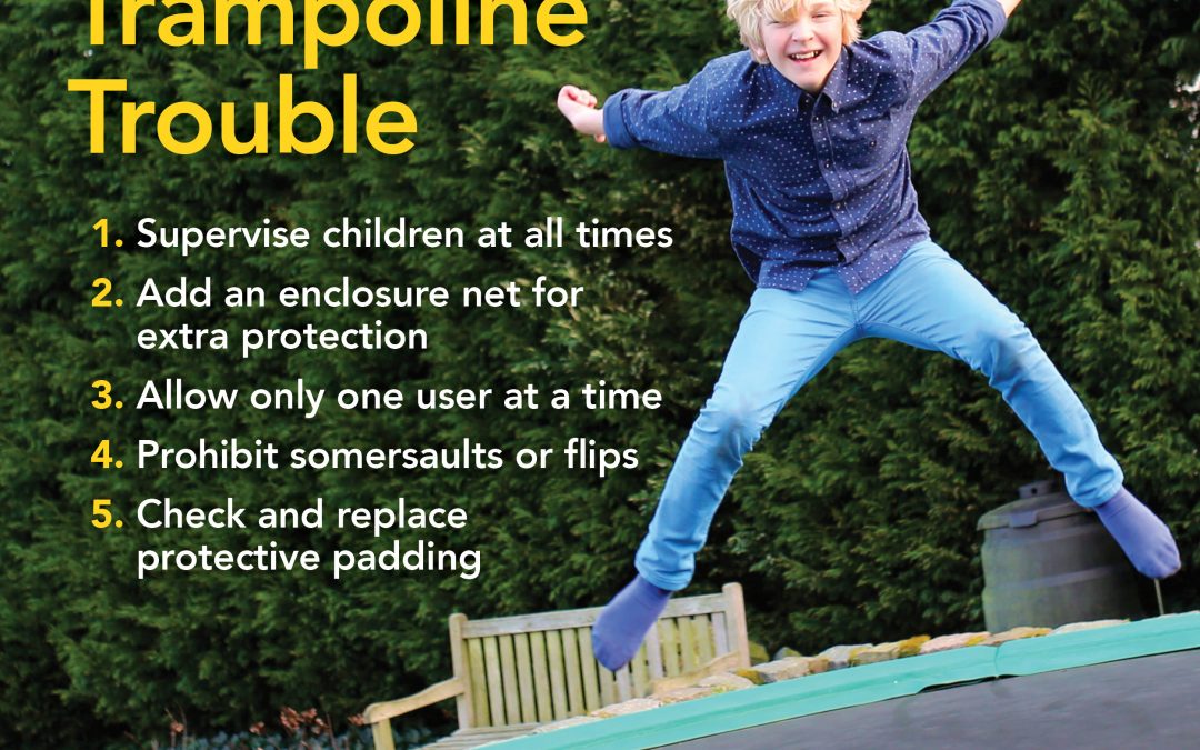 Avoid Trampoline Trouble with Safety Steps